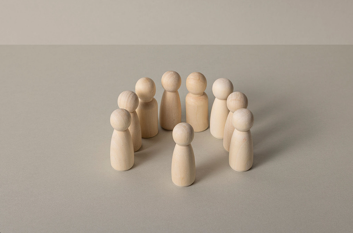 Figuras de madera constelaciones